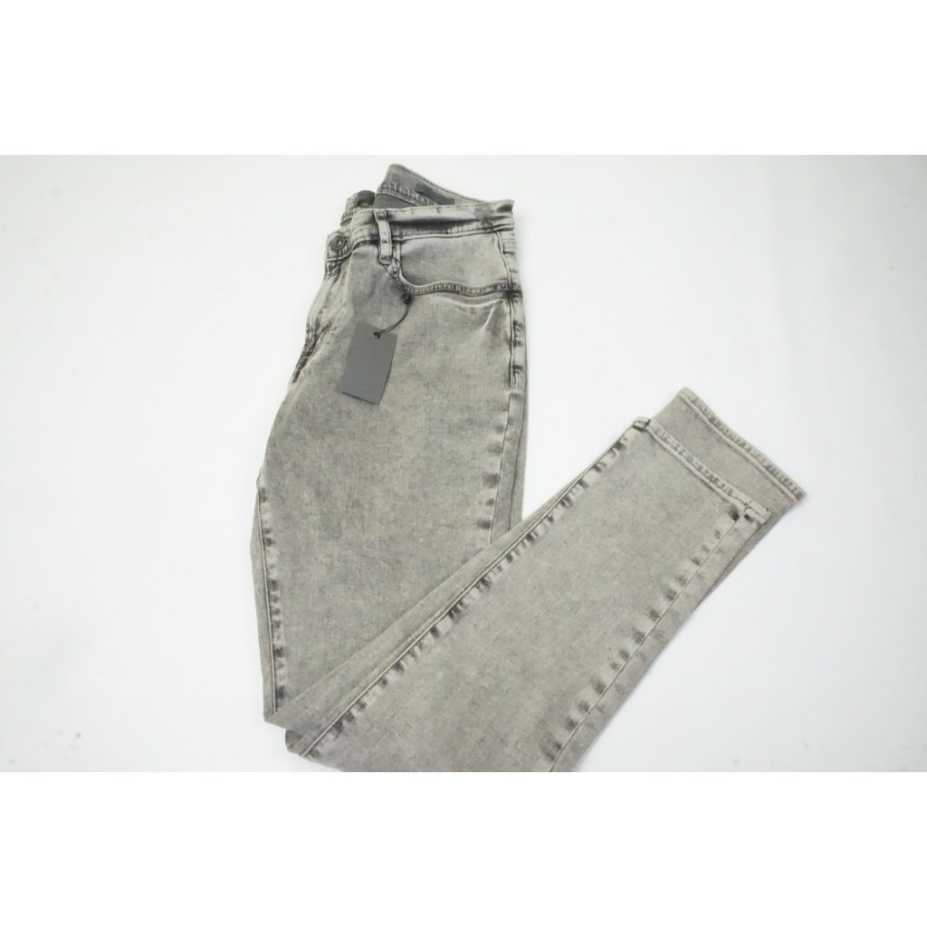 John Varvatos Grey Jv703Skinny Mens Cotton Jeans Sz 34 Brand New John Varvatos Grey Jv703Skinny Mens Cotton Jeans Sz 34 Brand New